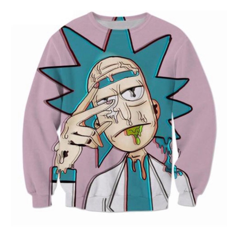 Rick and Morty sweatshirt xxl